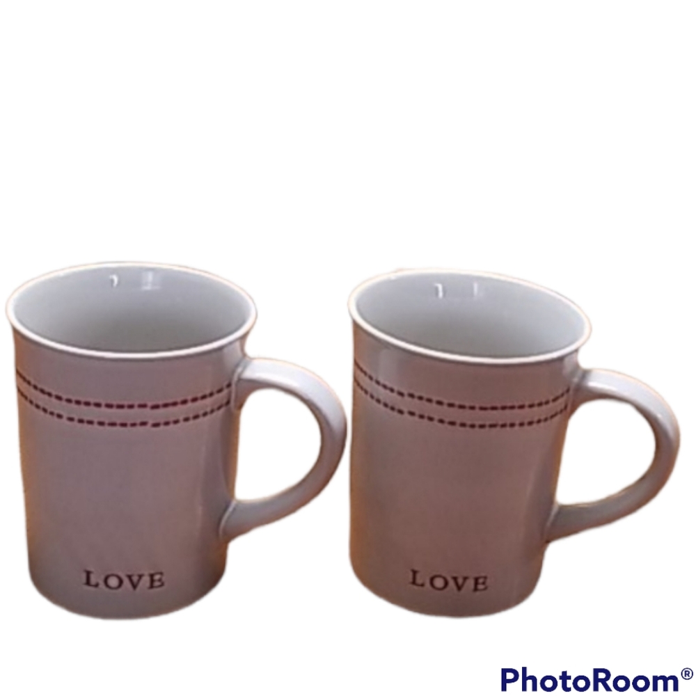 Hearth & Hand Stoneware Mugs (2)
